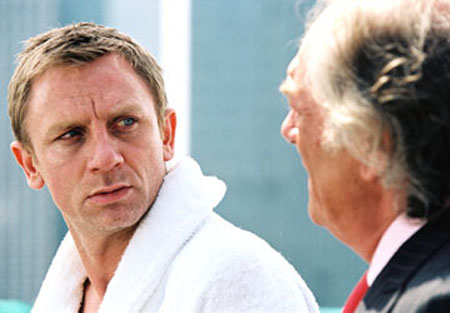 Wearing Bathrobe